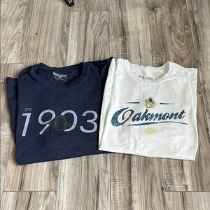 LEVELWEAR Oakmont CC & Oakmont Lot of (2) Graphic Tees
